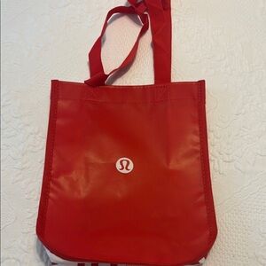 Lululemon Athletica Red Signature Tote Bag